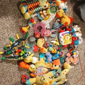 Infant toy/teethers bundle